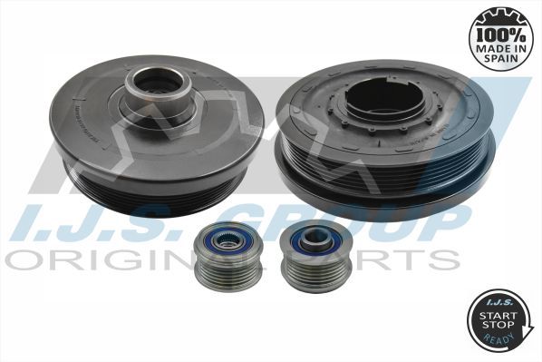 Belt Pulley Set, crankshaft IJS GROUP 17-1134KIT