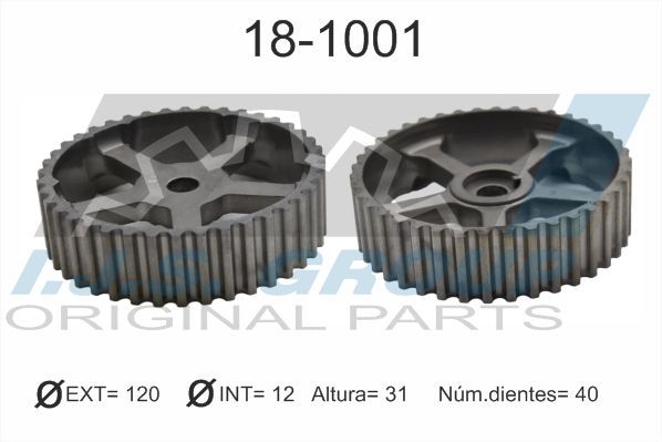 Engrenagem/Roda Dentada, árvore de cames IJS GROUP 18-1001