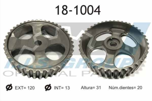 Зубчасте колесо, кулачковий вал IJS GROUP 18-1004