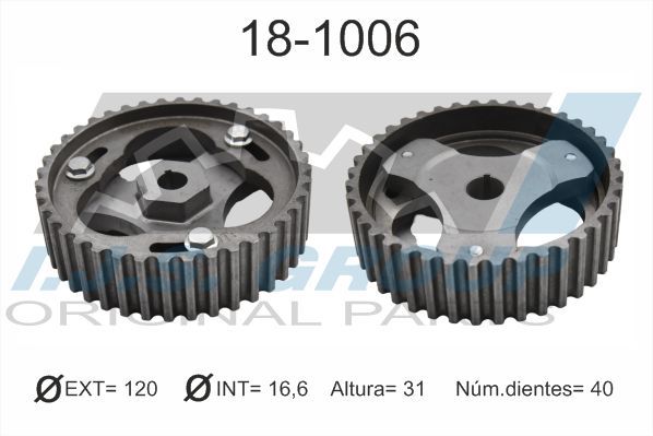 Зубчасте колесо, кулачковий вал IJS GROUP 18-1006