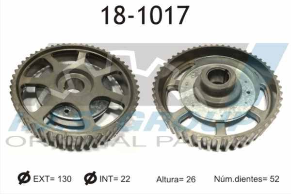 Gear/Sprocket, camshaft IJS GROUP 18-1017