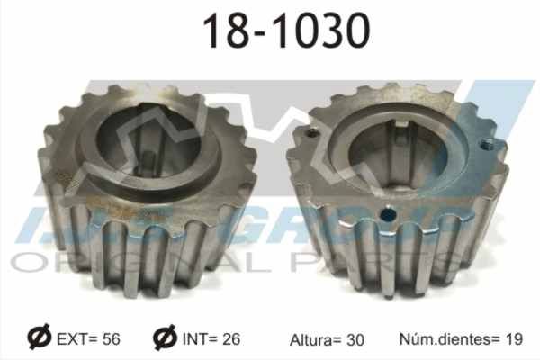 Sprocket, crankshaft IJS GROUP 18-1030