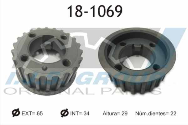 Sprocket, crankshaft IJS GROUP 18-1069