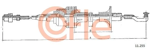Sankabos trosas COFLE 11.255