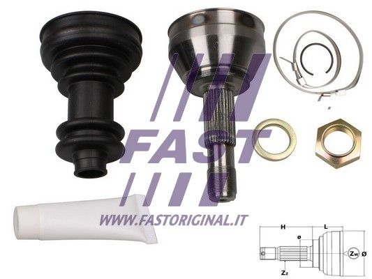 Joint Kit, drive shaft FAST FT25001K