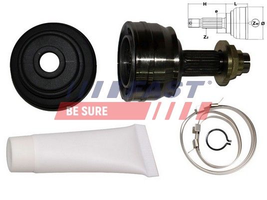 Joint Kit, drive shaft FAST FT25004K