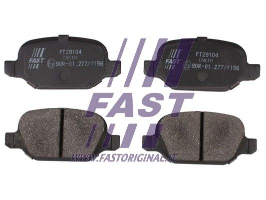 Brake Pad Set, disc brake FAST FT29104