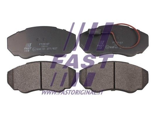 Stabdžių trinkelių rinkinys, diskinis stabdys FAST FT29107