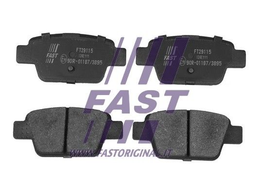 Brake Pad Set, disc brake FAST FT29115