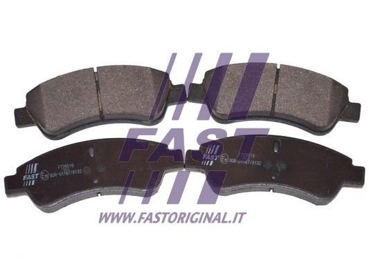 Комплект гальмівних накладок, дискове гальмо FAST FT29519