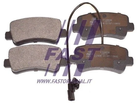 Stabdžių trinkelių rinkinys, diskinis stabdys FAST FT29538