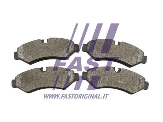 Комплект гальмівних накладок, дискове гальмо FAST FT29579