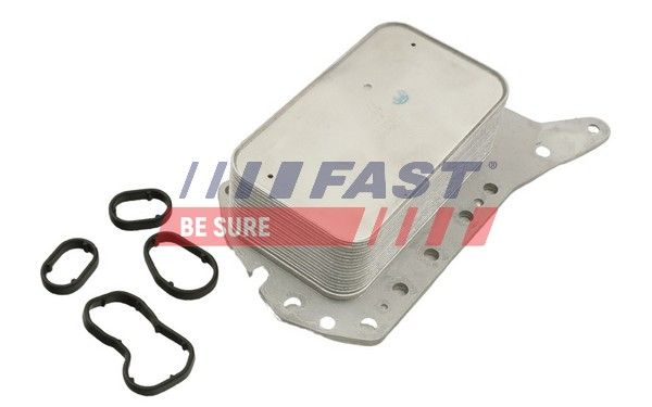 Oil Cooler, engine oil FAST FT55403