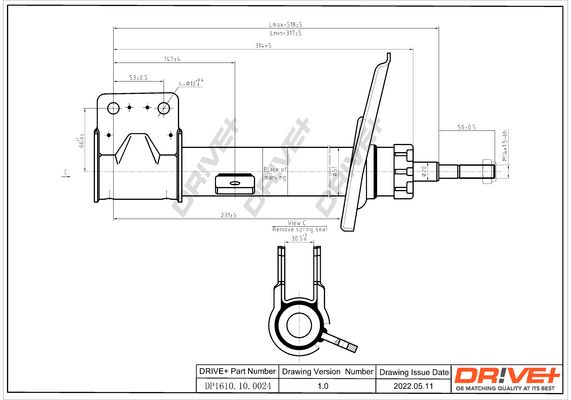 Shock Absorber Dr!ve+ DP1610.10.0024
