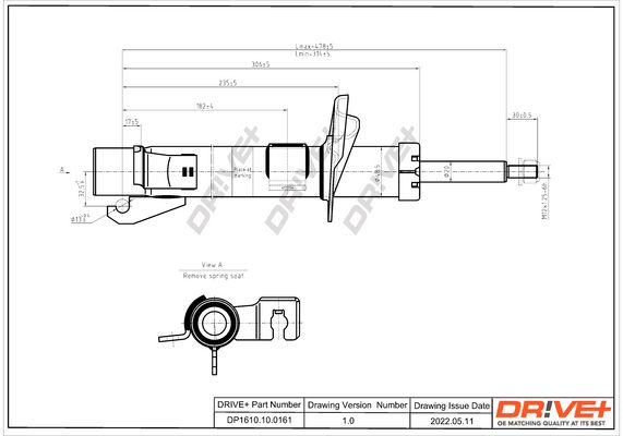 Amortizatorius Dr!ve+ DP1610.10.0161