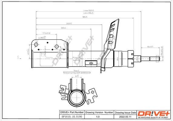 Shock Absorber Dr!ve+ DP1610.10.0190
