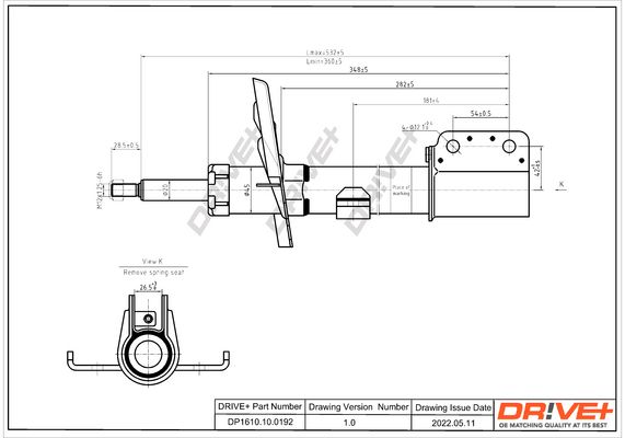 Shock Absorber Dr!ve+ DP1610.10.0192