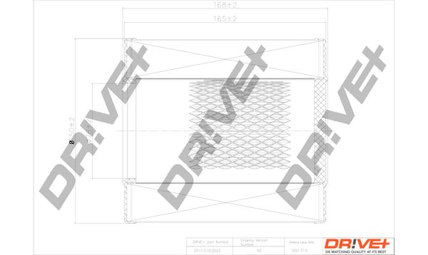 Oro filtras Dr!ve+ DP1110.10.0023