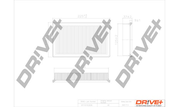 Oro filtras Dr!ve+ DP1110.10.0039