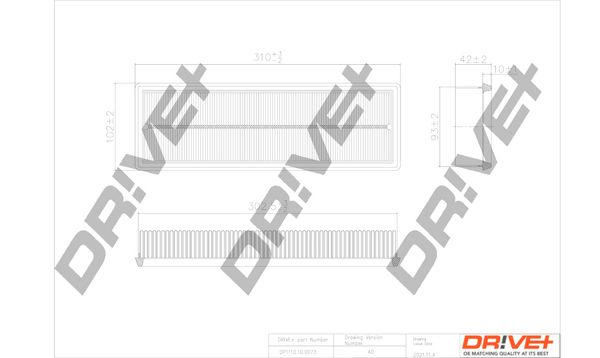 Air Filter Dr!ve+ DP1110.10.0073