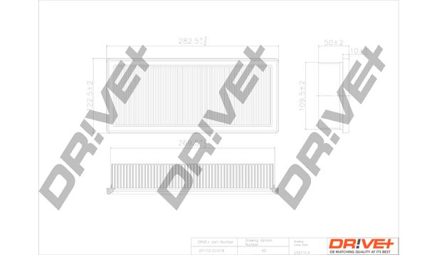 Air Filter Dr!ve+ DP1110.10.0118