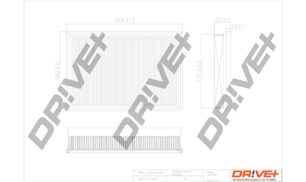 Air Filter Dr!ve+ DP1110.10.0135