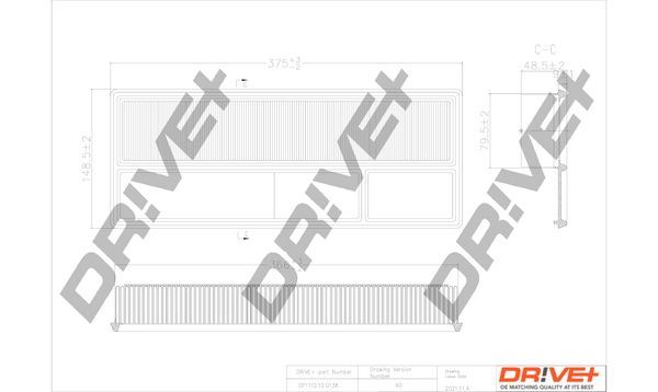 Air Filter Dr!ve+ DP1110.10.0138