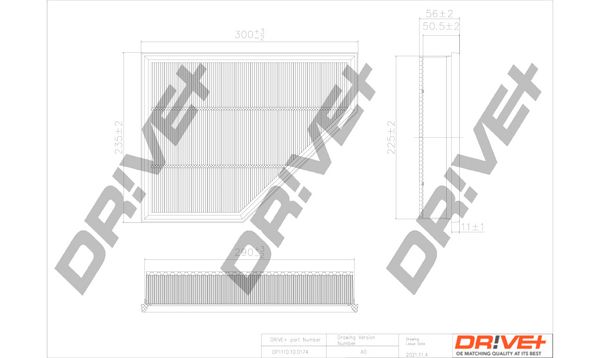 Air Filter Dr!ve+ DP1110.10.0174