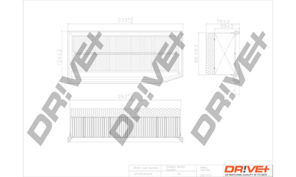 Oro filtras Dr!ve+ DP1110.10.0193