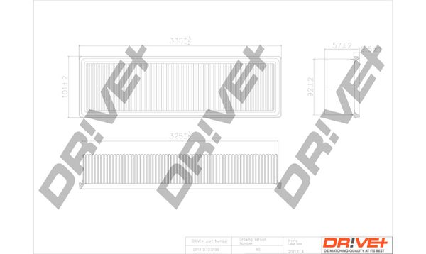 Air Filter Dr!ve+ DP1110.10.0199