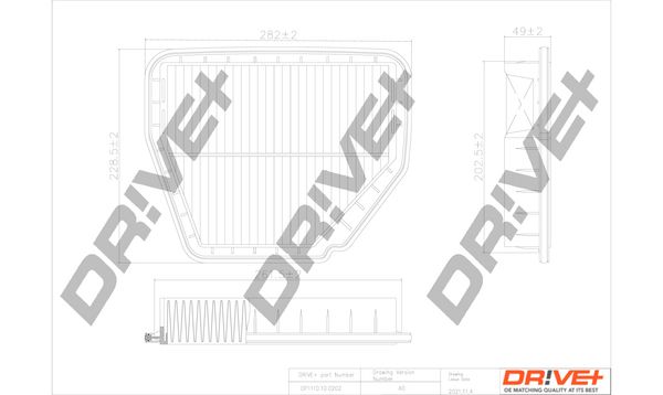 Air Filter Dr!ve+ DP1110.10.0202