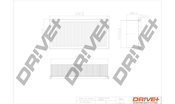 Air Filter Dr!ve+ DP1110.10.0205