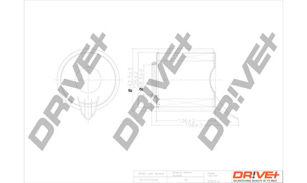 Air Filter Dr!ve+ DP1110.10.0254