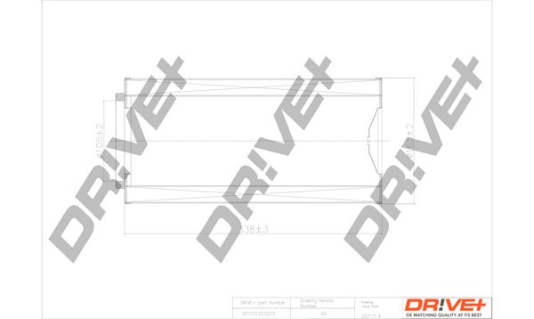 Air Filter Dr!ve+ DP1110.10.0273