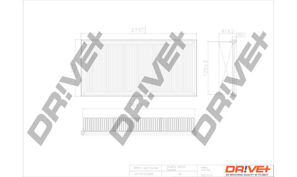 Oro filtras Dr!ve+ DP1110.10.0289