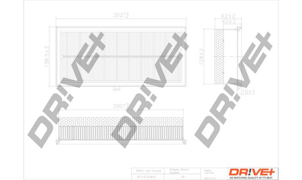 Oro filtras Dr!ve+ DP1110.10.0642