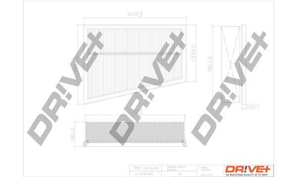 Oro filtras Dr!ve+ DP1110.10.0664