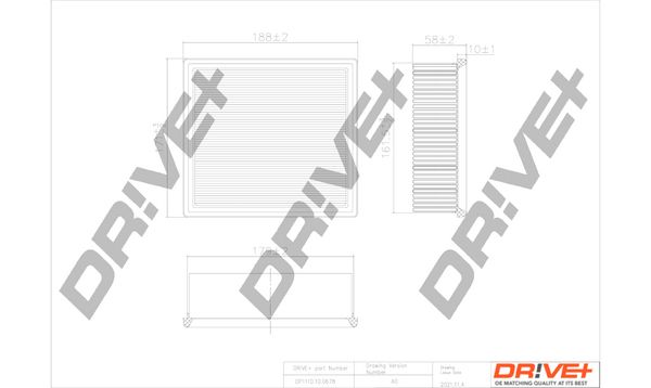 Oro filtras Dr!ve+ DP1110.10.0678