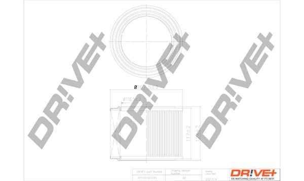 Air Filter Dr!ve+ DP1110.10.0745