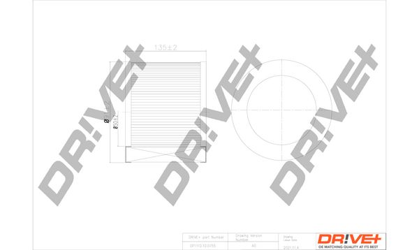 Air Filter Dr!ve+ DP1110.10.0755