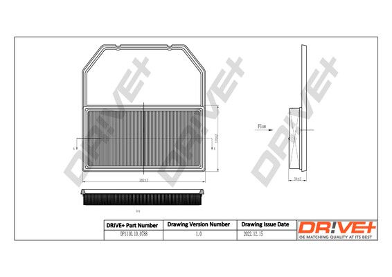 Oro filtras Dr!ve+ DP1110.10.0788