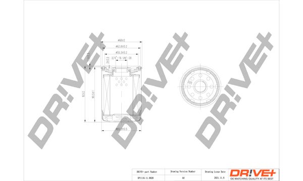 Оливний фільтр Dr!ve+ DP1110.11.0020