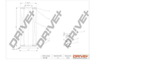 Oil Filter Dr!ve+ DP1110.11.0093