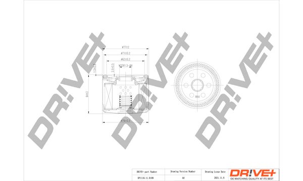 Оливний фільтр Dr!ve+ DP1110.11.0109