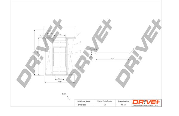 Оливний фільтр Dr!ve+ DP1110.11.0132