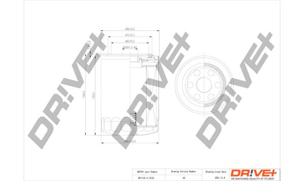 Оливний фільтр Dr!ve+ DP1110.11.0153