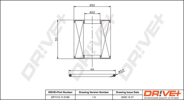 Oil Filter Dr!ve+ DP1110.11.0199