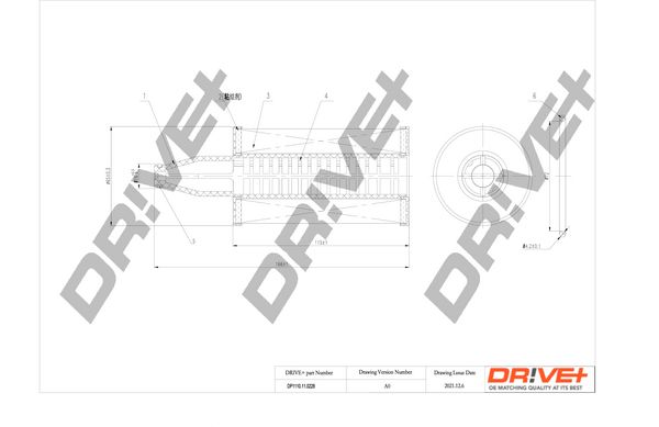 Oil Filter Dr!ve+ DP1110.11.0228