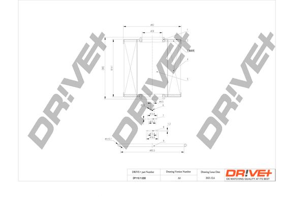 Alyvos filtras Dr!ve+ DP1110.11.0250