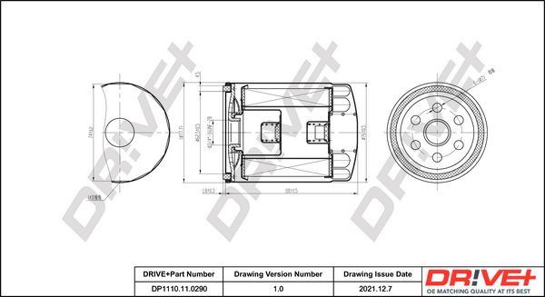 Oil Filter Dr!ve+ DP1110.11.0290